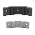 Elesa Double hinges for profiles, CFI.30-30/30 SH-6 CFI.